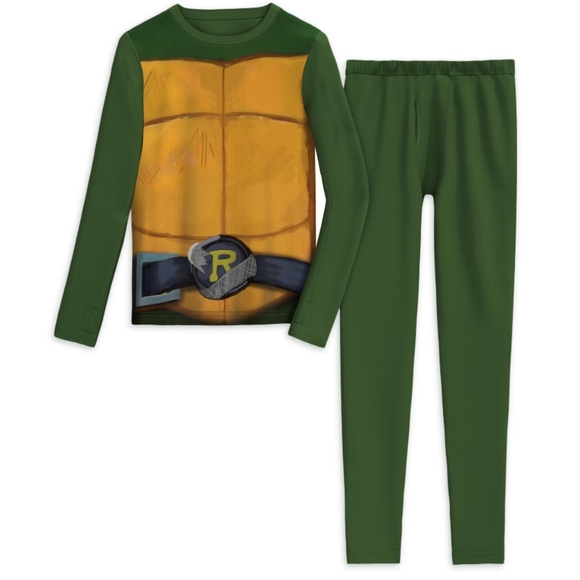 ClimateRight by Cuddl Duds TMNT Boys Thermal Set Size Large 10/12 - Picture 9 of 11